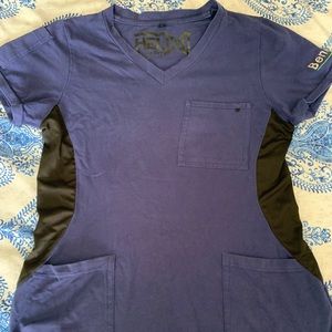 Women’s Benefit Scrubs Helix top sz S